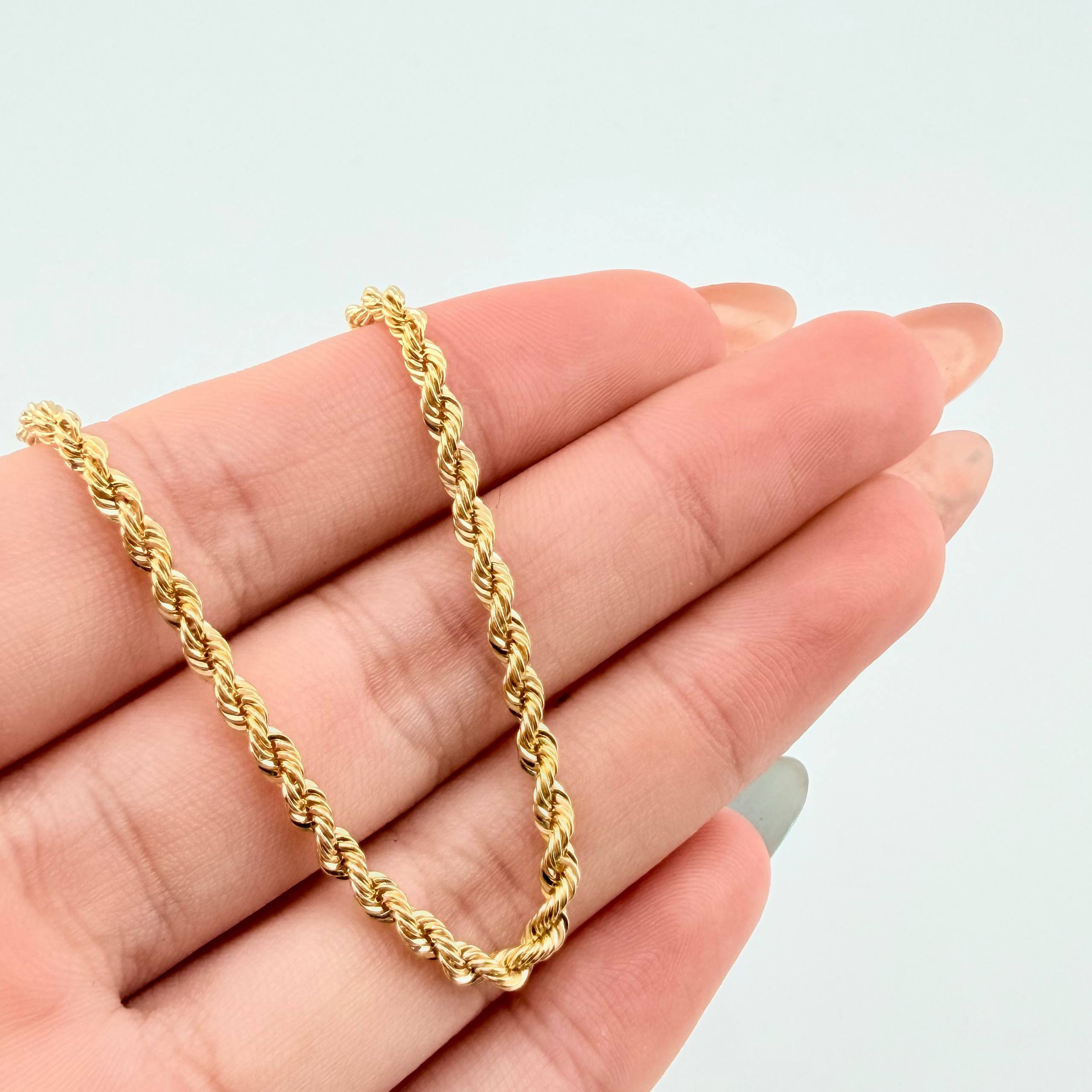 Pulso Lazo 1.85gr / 18.5cm / 2.7mm Oro Amarillo +3 18K