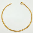 Pulso Chino 2.15gr / 20cm / 2.2mm Oro Amarillo +1 18K