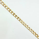 Pulso Cubano 2.35gr / 19cm / 3.3mm Oro Amarillo +1 18K ©
