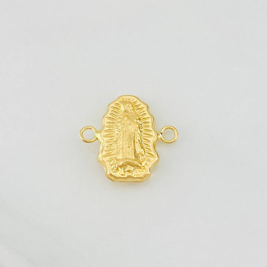 Herraje Virgen Guadalupe 0.6g / 1.5cm Oro Amarillo 18K