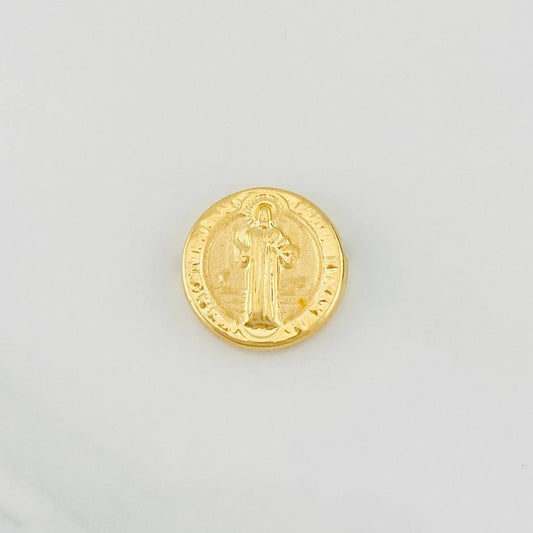Herraje San Benito 0.6g / 1.2cm Oro Amarillo 18K