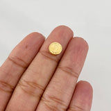 Herraje San Benito 0.3g / 0.8cm Oro Amarillo 18K