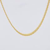 Cadena China 22.3 g / 50.9 cm / 7.5 mm Oro Amarillo 18K
