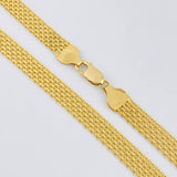 Cadena China 22.3 g / 50.9 cm / 7.5 mm Oro Amarillo 18K