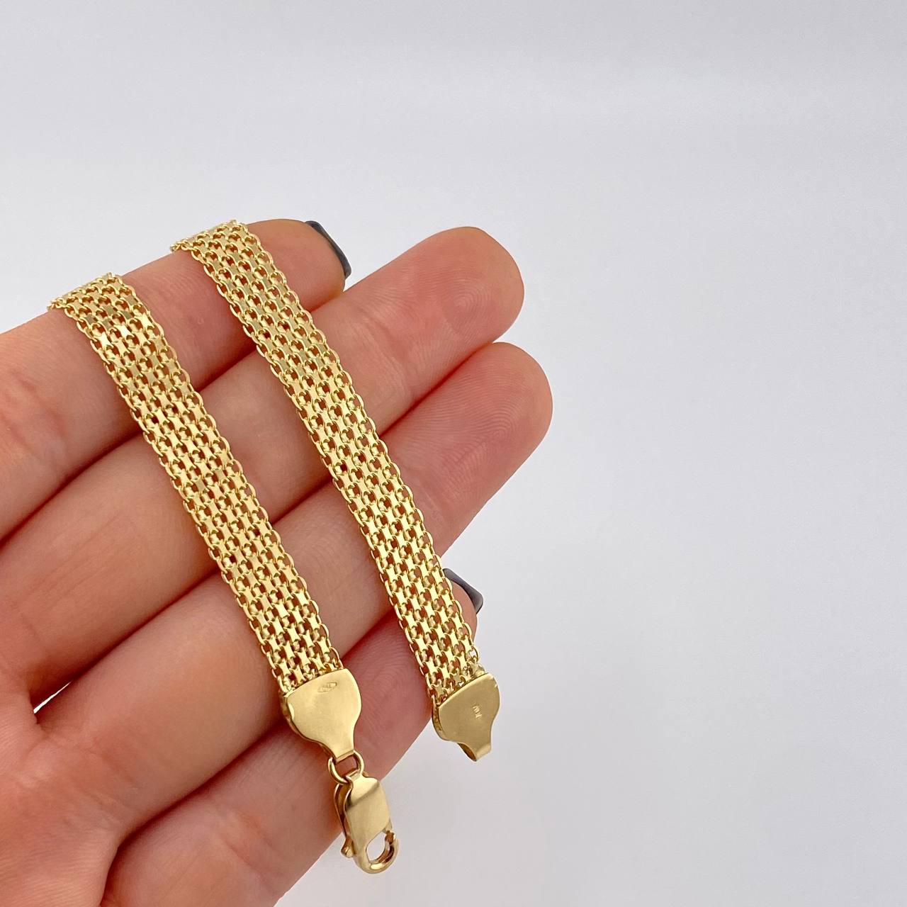 Cadena China 22.3 g / 50.9 cm / 7.5 mm Oro Amarillo 18K