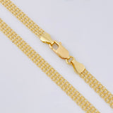 Cadena China 11.8g / 60cm / 5.2mm Oro Amarillo 18K
