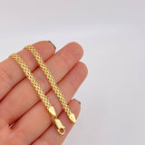 Cadena China 8.3 g / 60.3 cm / 4.3 mm Oro Amarillo 18K