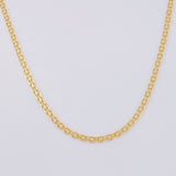 Cadena China 5.95g / 60cm / 2.2mm Oro Amarillo 18K