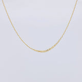 Cadena China 3.15g / 45cm / 1.8mm Oro Amarillo 18K