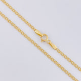 Cadena China 5.95g / 60cm / 2.2mm Oro Amarillo 18K