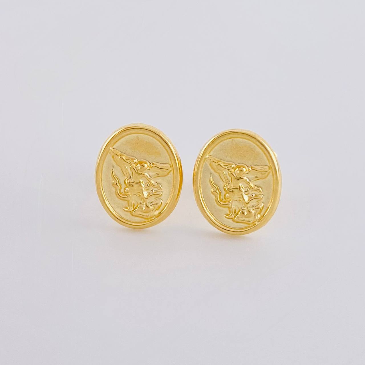 Topos San Miguel Mate 1.05 g / 11 mm Oro Amarillo 18K