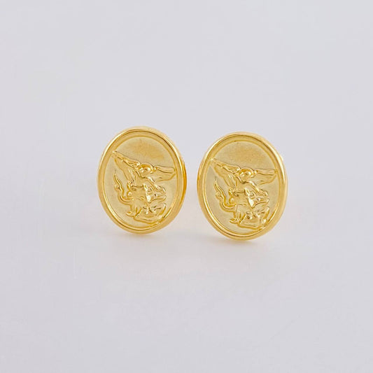 Topos San Miguel Mate 1.05 g / 11 mm Oro Amarillo 18K