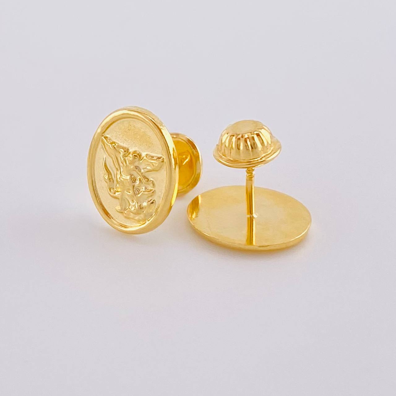 Topos San Miguel Mate 1.05 g / 11 mm Oro Amarillo 18K