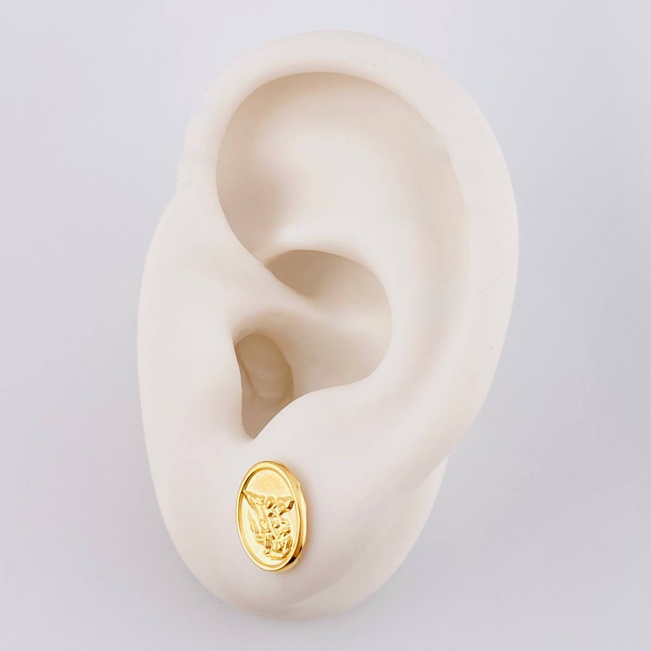 Topos San Miguel Mate 1.05 g / 11 mm Oro Amarillo 18K