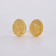 Topos San Miguel Mate 0.8 g / 9 mm Oro Amarillo 18K