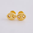 Topos Gc Diamantado 0.75 g / 6.4 mm Oro Amarillo 18K