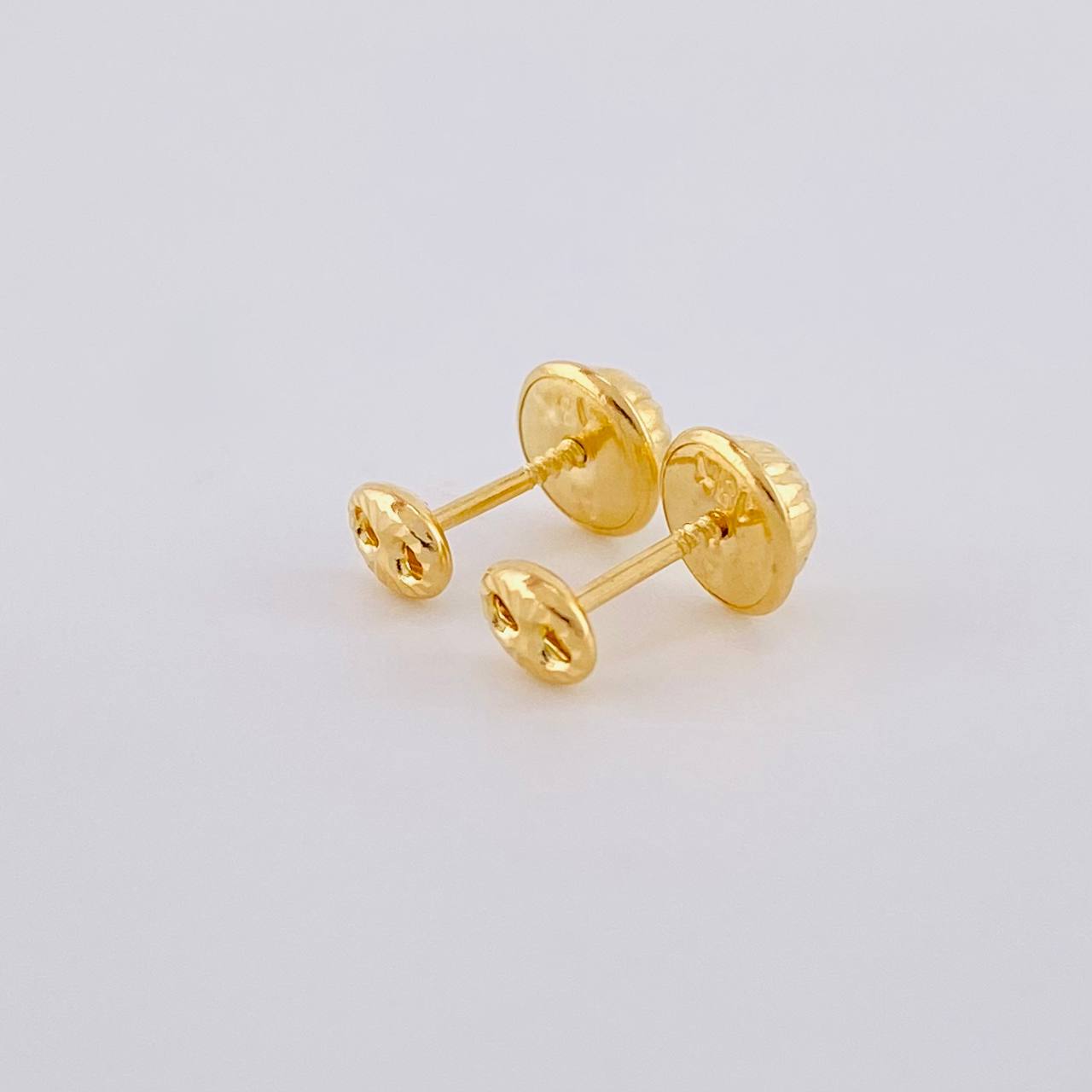 Topos Gc Diamantado 0.4 g / 3.3 mm Oro Amarillo 18K