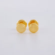 Topos Circulo Diamantado 0.5 g / 5 mm Oro Amarillo 18K