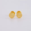 Topos Circulo Diamantado 0.5 g / 5 mm Oro Amarillo 18K