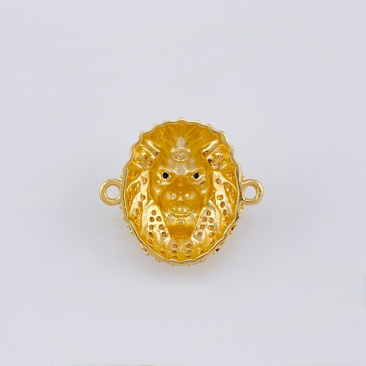 Herraje Rostro León 4.5 g / 2.2 cm Oro Amarillo 18K