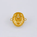 Herraje Rostro León 4.5 g / 2.2 cm Oro Amarillo 18K