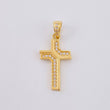 Dije Cruz Luz Divina 1.55 g / 2.5 cm Oro Amarillo 18K