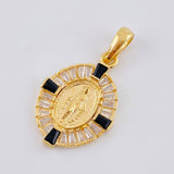 Dije Medalla Virgen Milagrosa 2.55 g / 2.8 cm Oro Amarillo 18K