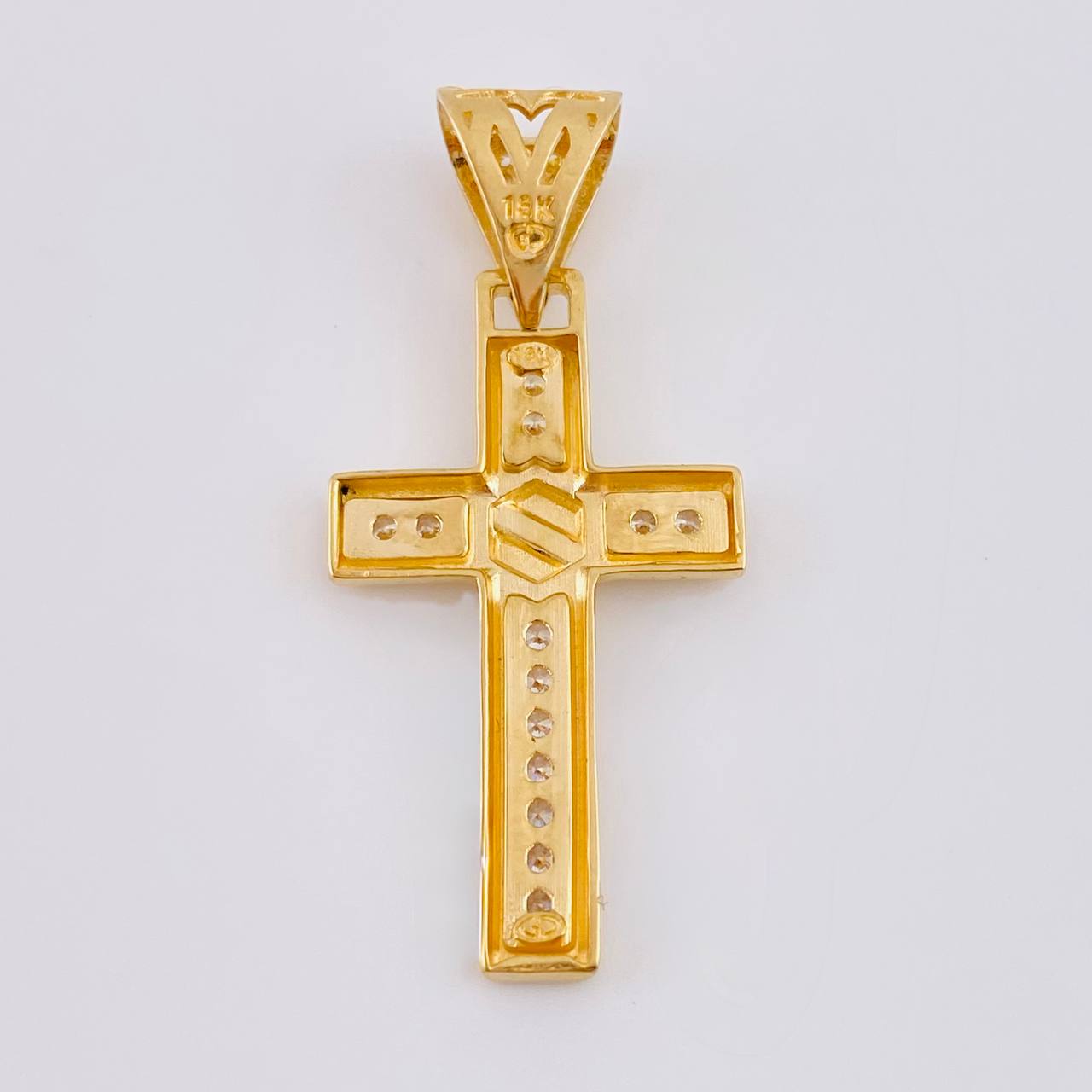 Dije Cruz Tornillo 4.25 g / 4 cm Oro Amarillo 18K
