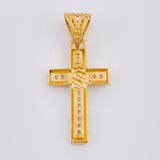 Dije Cruz Tornillo 4.25 g / 4 cm Oro Amarillo 18K
