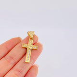 Dije Cruz Tornillo 4.25 g / 4 cm Oro Amarillo 18K
