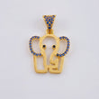 Dije Silueta Elefante 2.15 g / 2.5 cm Oro Amarillo 18K