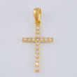 Dije Cruz 1.65 g / 3 cm Oro Amarillo 18K