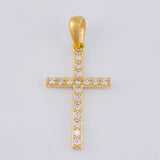 Dije Cruz 1.65 g / 3 cm Oro Amarillo 18K
