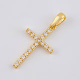 Dije Cruz 1.65 g / 3 cm Oro Amarillo 18K