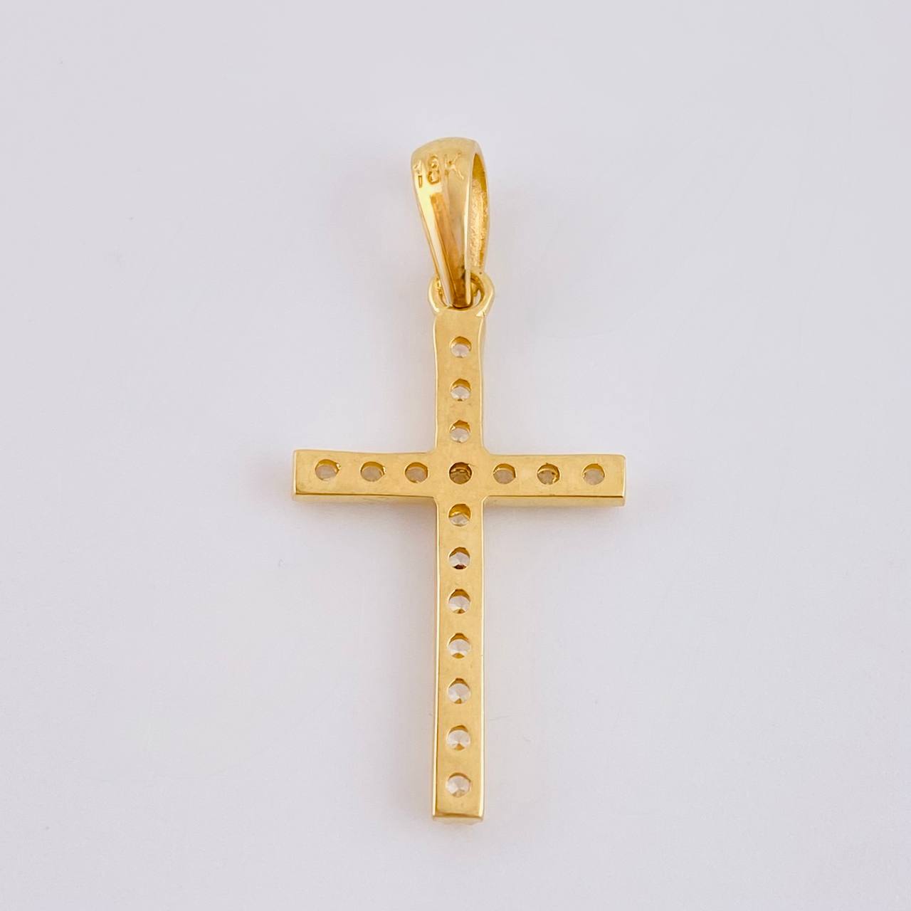 Dije Cruz 1.65 g / 3 cm Oro Amarillo 18K