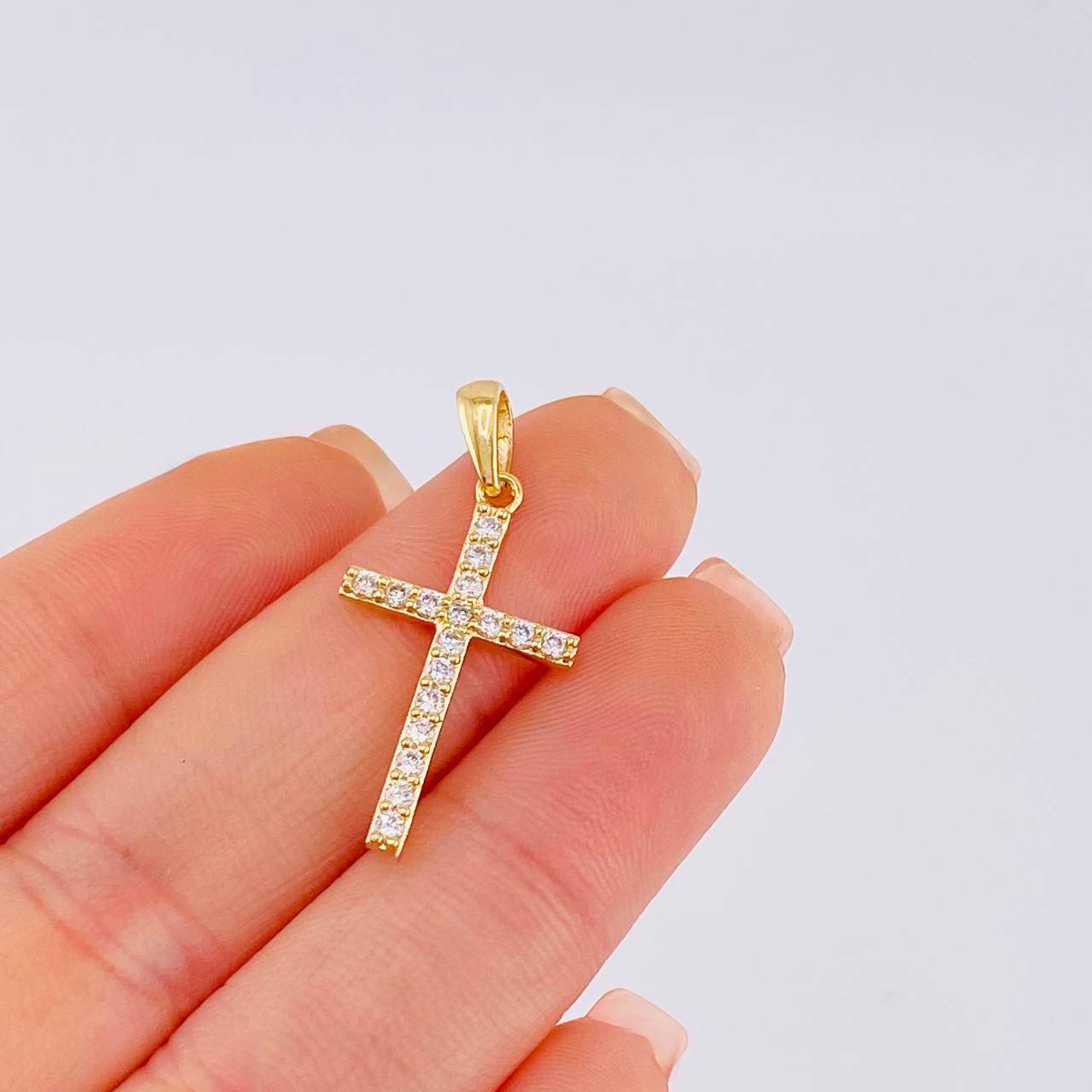 Dije Cruz 1.65 g / 3 cm Oro Amarillo 18K