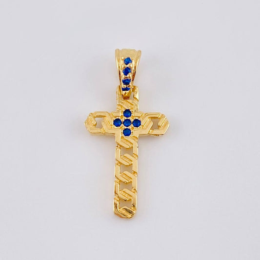 Dije Cruz Panzer 1.05 g / 2 cm Oro Amarillo 18K