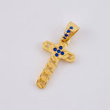 Dije Cruz Panzer 1.05 g / 2 cm Oro Amarillo 18K