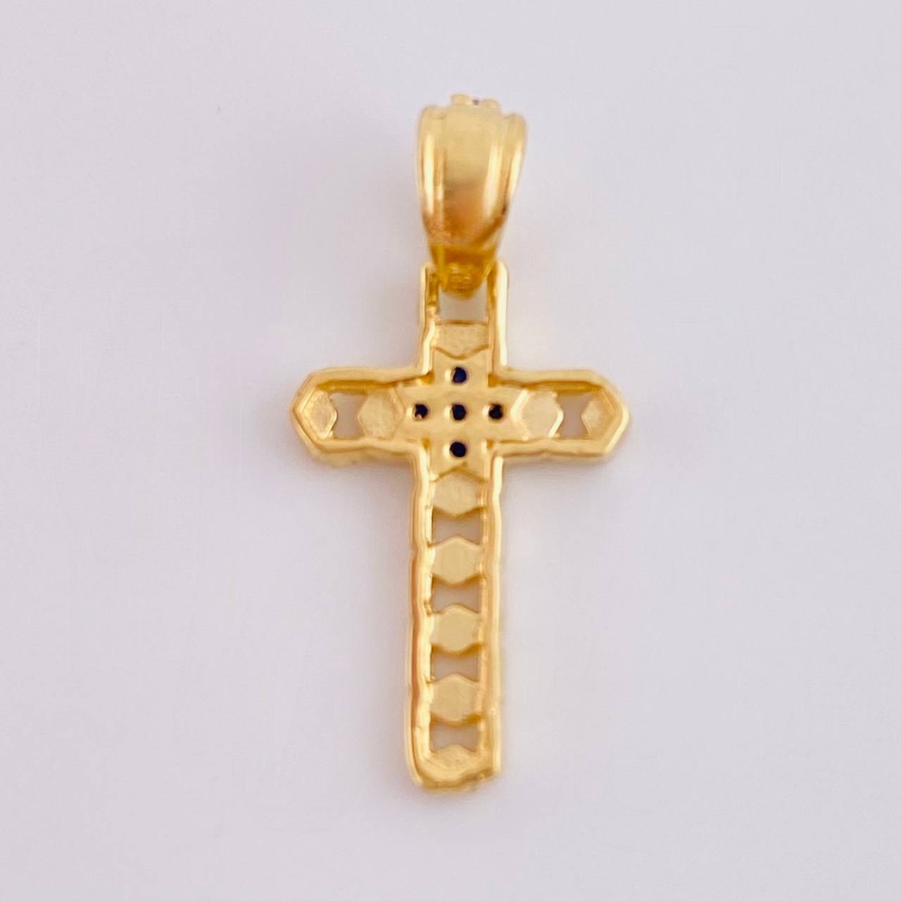 Dije Cruz Panzer 1.05 g / 2 cm Oro Amarillo 18K