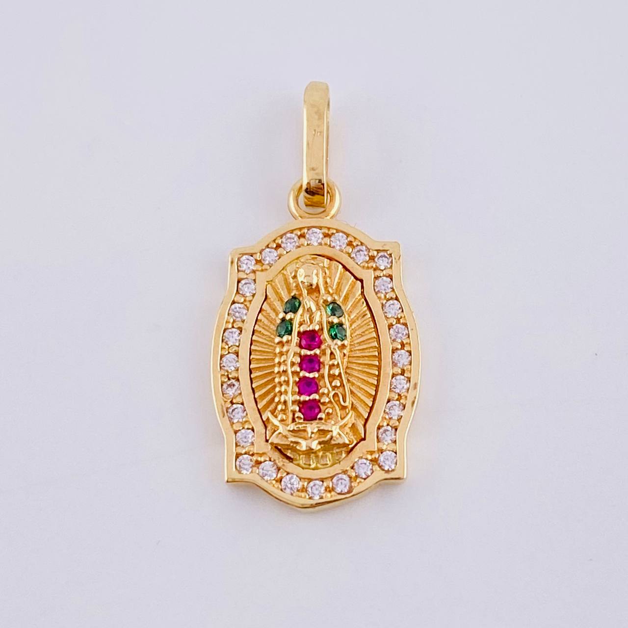 Dije Virgen Guadalupe 2.3 g / 2.3 cm Oro Amarillo 18K