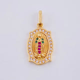 Dije Virgen Guadalupe 2.3 g / 2.3 cm Oro Amarillo 18K