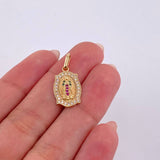 Dije Virgen Guadalupe 2.1 g / 2.3 cm Oro Amarillo 18K