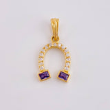 Dije Herradura 1.2 g / 2 cm Oro Amarillo 18K