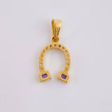 Dije Herradura 1.2 g / 2 cm Oro Amarillo 18K