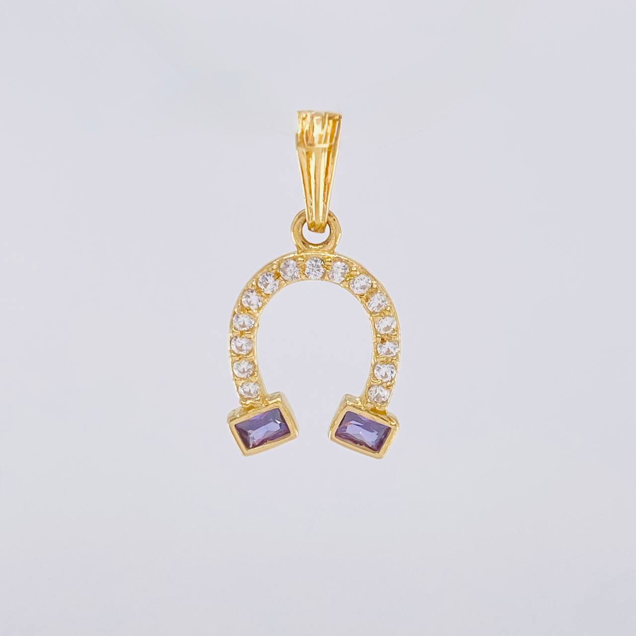 Dije Herradura 1.2 g / 2 cm Oro Amarillo 18K