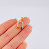 Dije Herradura 1.2 g / 2 cm Oro Amarillo 18K