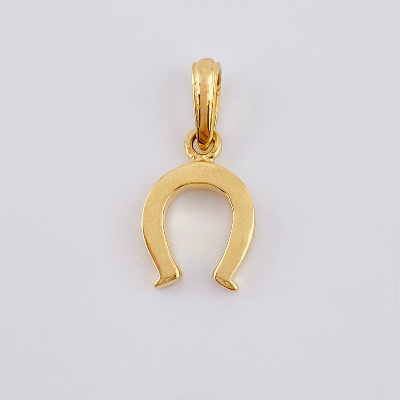 Dije Herradura 1.05 g / 2 cm Oro Amarillo 18K