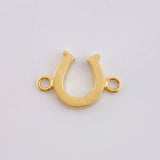 Herraje Herradura 0.8 g / 1.5 cm Oro Amarillo 18K