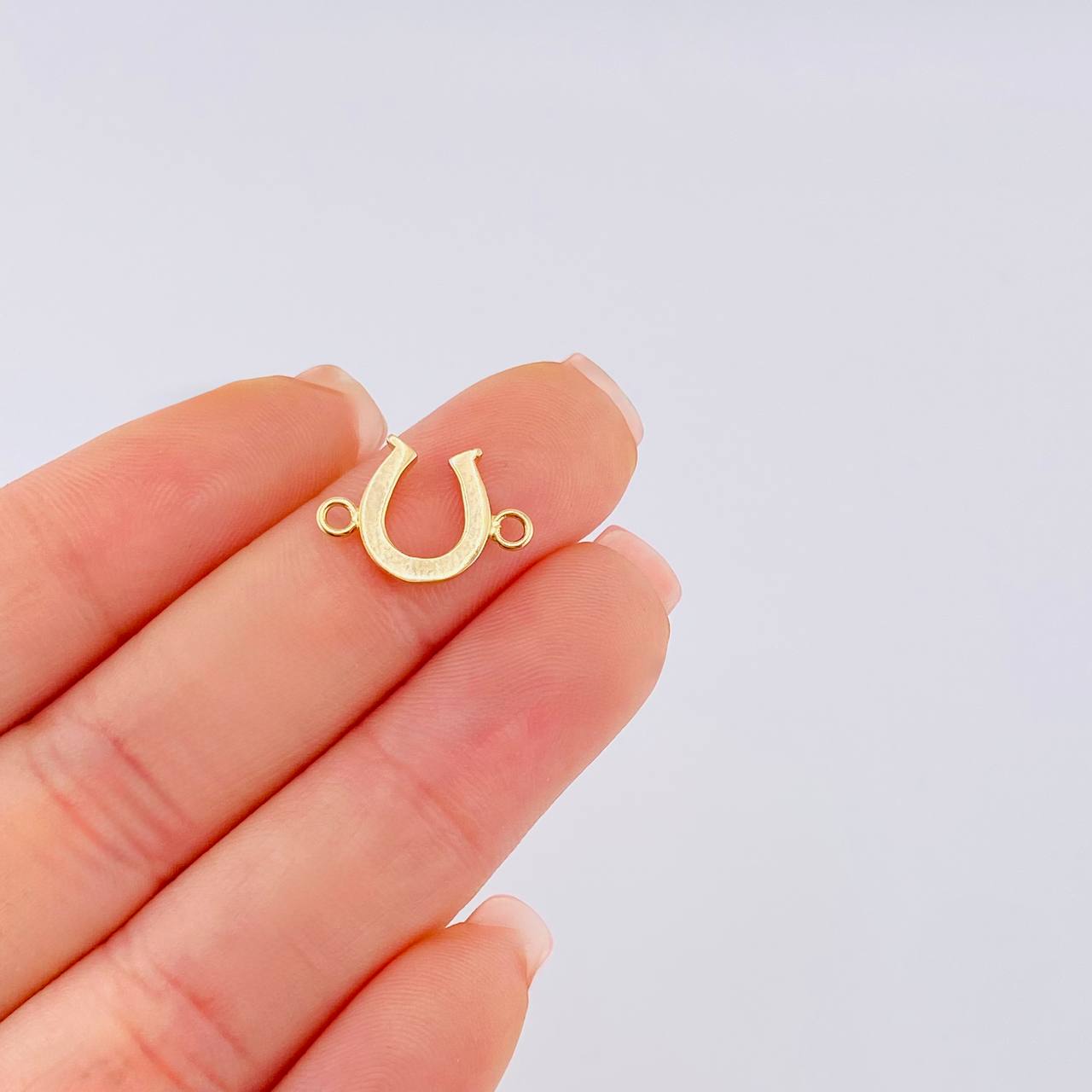 Herraje Herradura 0.85 g / 1.5 cm Oro Amarillo 18K