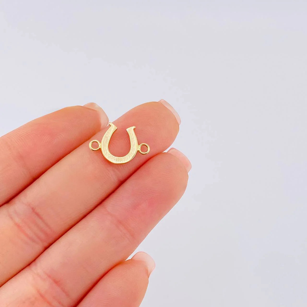 Herraje Herradura 0.8 g / 1.5 cm Oro Amarillo 18K